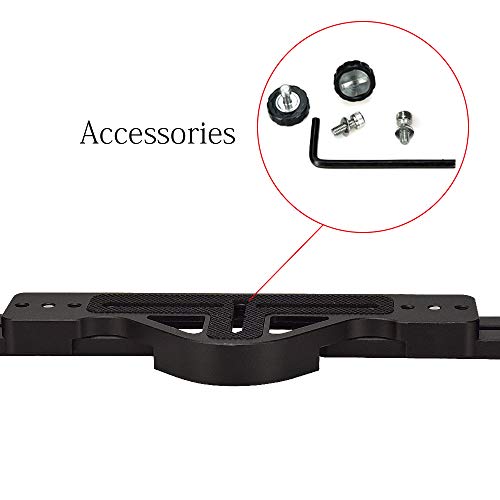 Image of Underwater Camera Tray, Dual Handle Stabilizer Adjustable Width Aluminum Alloy with Ball Clamp Mounts Compatible with Seafrogs Waterproof Camera Housing (YH-TS6)