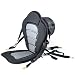 iGuerburn Adjustable Padded Kayak Boat Seat with Detachable Canoe Backrest Seat Bag