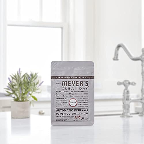 Mrs. Meyer's Clean Day Auto Dishwash Packs In Lavender 11.6 Ounce (Pack Of 20) #TOP4