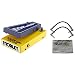 Morley MTPWOV 20/20 Power Wah Volume Pedal w/ 2 Patch Cables and Cloth