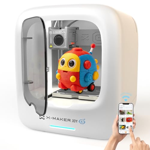 AI-Powered 3D Printer for Kids, AI Design App, Huge Toy Library, Up to 400mm/s Faster Speed, W/ 15 Mini 3D Design Module