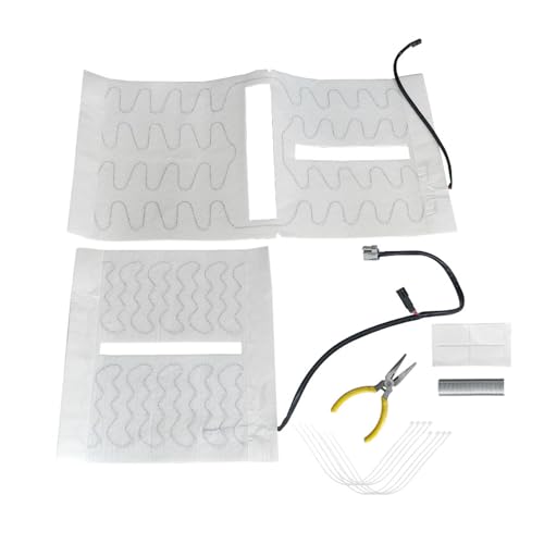 GUYAOYI Truck Seat Heater Element Pad Kit Fits for Cadillac Escalade Chevy Silverado Suburban GMC Sierra Yukon 1500 2500 3500 2003-2007 15193975, 641106, 641105, 88940288, 88940289 (Bottom & Top)