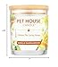 One Fur All Pet House Candle Plant-Based/Soy - Clean Burning Scented, Long Lasting Pet Odor Candle for Home - Vanilla Sandalwood