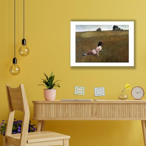 Impression d'art Andrew Wyeth sans reflet pour grand mur vide - 2