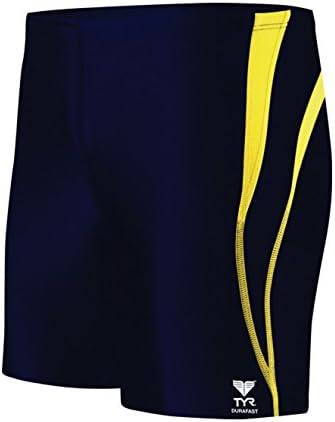 TYR Sport Men's Alliance Durafast Splice Square Leg Swim Suit