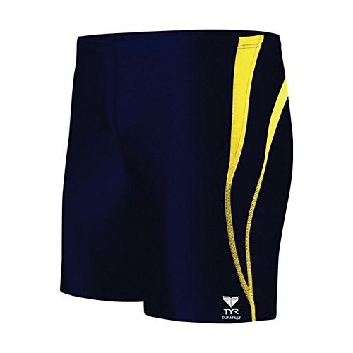 TYR Sport Men's Alliance Durafast Splice Square Leg Swim Suit