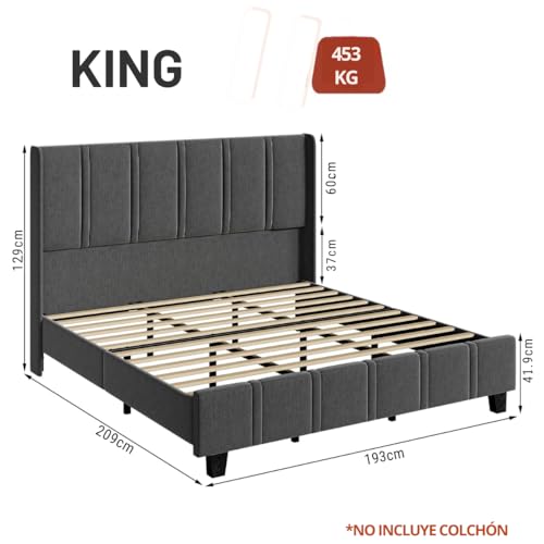 La mejor selección de Bases para Cama King Size Modernas Top 10. 14 Imagen adicional