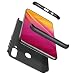 Produktbild TXLING Hülle für Samsung Galaxy A30 Étui 360°Housse de PC Hard Shell Anti-Choc Corps Entire Full-Cover Case Casque de Protection Matte 3 en 1(Noir) + 1 Pièces Verre trempé