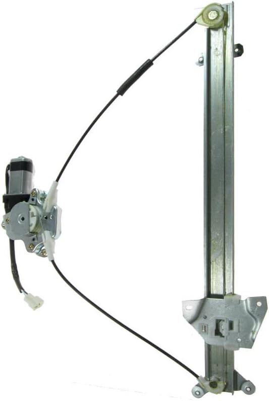 TRQ Elevalunas eléctrico con motor delantero controlador izquierdo para Mitsubishi Montero 92-00