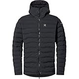 HAGLOFS ホグロフス スピッツダウンフードメンズ M トゥルーブラック 黒