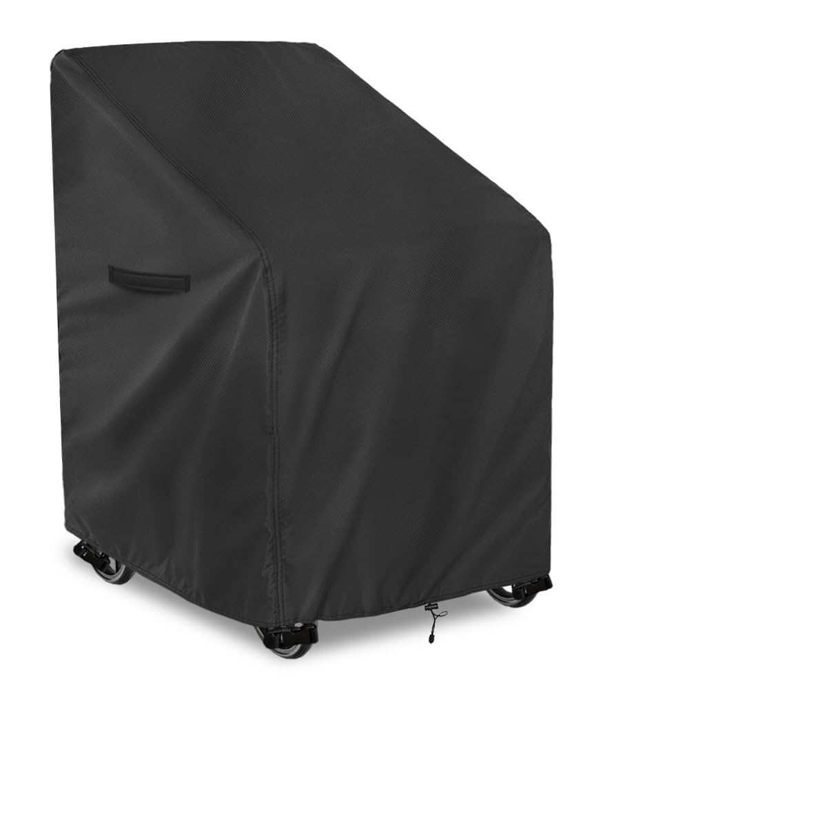 Dustproof and waterproof cover for four-wheeled walkers