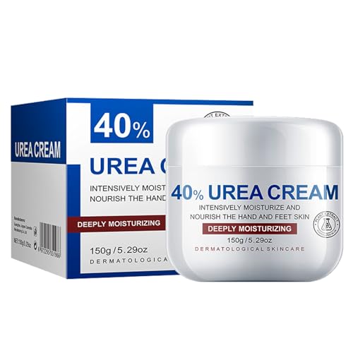KOAHDE Crema Urea 40%,Crema Pies Secos y Agrietados,150G,Para Una Hidratación Profunda,Para Talones,Pies,Manos,Codos,Uñas y Rodillas