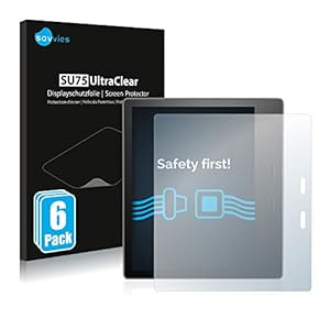 Savvies 6x Schermbeschermer compatibel met Amazon Kindle Oasis 2019 (10. Gen.) Screen Protector Ultra Transparant