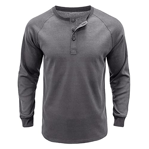 Camiseta masculina básica com capuz térmico de crochê para outono inverno manga longa gola redonda c