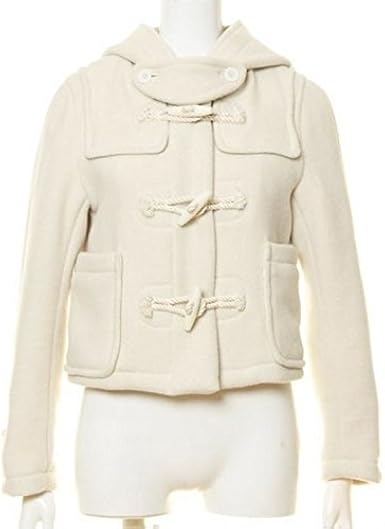 Amazon スナイデル Snidelオフホワイト オフ白 圧縮生地ショート丈ダッフルコート コート ジャケット 通販