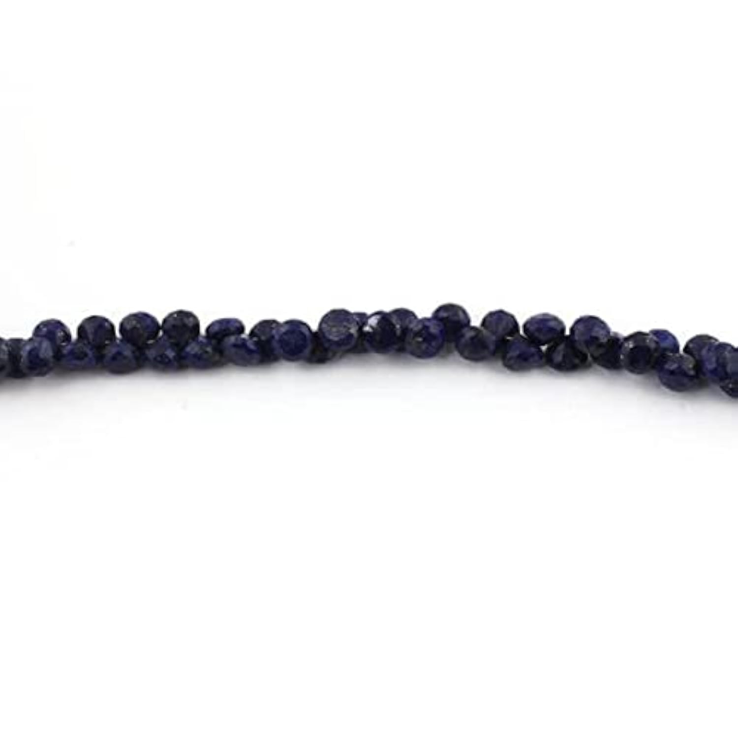 Perles lapis lazuli forme oignon un bleu mystique pour des bijoux chargés d'histoire