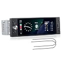 Linux Single DIN Autoradio für Peugeot 206 207 308 3008 Citroën C2 C3 C4 Picasso mit kabellosem CarPlay und Android Auto, Touchscreen, Plug & Play, Bluetooth, FM/AM-Radio
