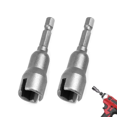 2 Packs Wing Nut Spanner, Nut Driver, Power Wing Nut Driver, Drill Bit Socket Wrenches Tools Set, for Panel Nuts Screws Eye C Hook Bolt