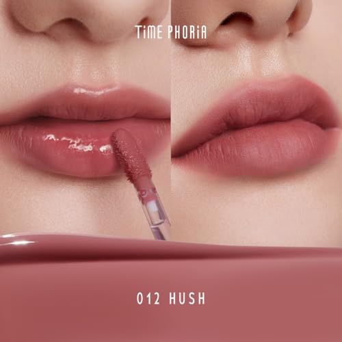 Image of Altera Blurring Tint Lip Stain 012 Hush, Nude Pink Glossy to Soft Matte Finish, Blur Lip Lines, Weightless No-Sticky Airy Velvet Texture, Vibrant Hydrating Long-Lasting Lip Makeup