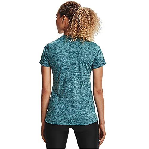 Image of Under Armour Womens Tech V-Neck Twist Short-Sleeve T-Shirt