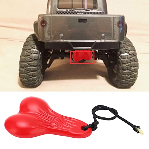 Bumper Balls Bull Nuts, Zinc Alloy Fine Compact Hanging Truck Balls Nuts For D90 For Scx10(Red) #TOP2