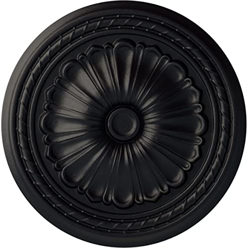 Ekena Millwork CM20ALSGS Alexa Ceiling Medallion, Steel Gray