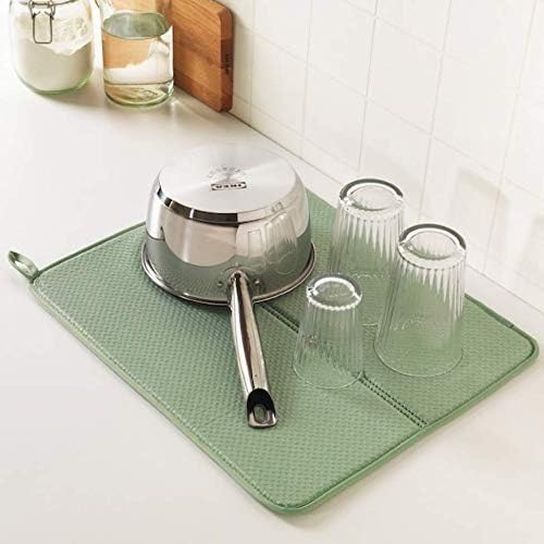IKEA 404.510.57 Nyskoljd Polyester Dish Drying Mat (Green)