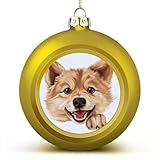 Aplicación: la superficie esférica es lisa, material mate, brillo suave y cómodo, resistente a caídas y desgaste; patrones personalizados, colores brillantes; ricos accesorios de Navidad, que se pueden colgar, se pueden colocar en la mesa y decorar con coloridos árboles de Navidad, creando un fuerte ambiente festivo.