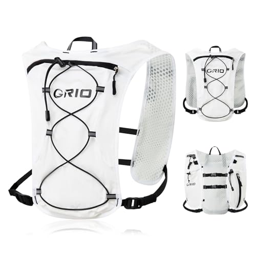 Gilet d'hydratation respirant pour cyclisme randonnée et trail avec poche d'eau