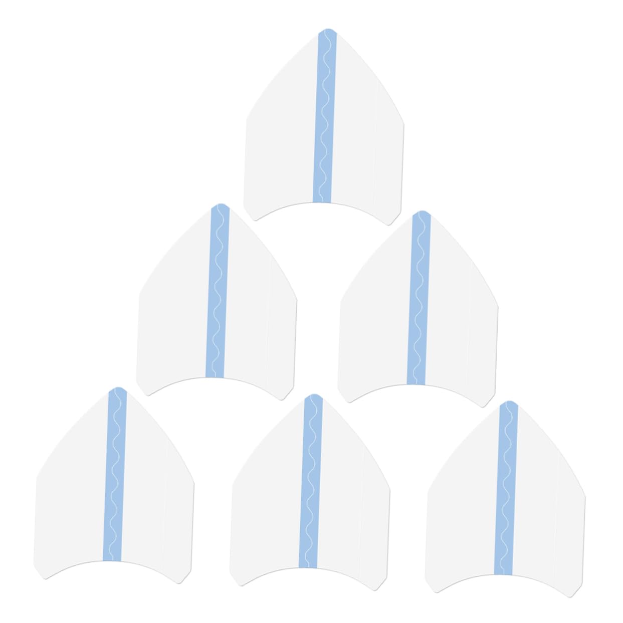 GALPADA 6pcs Thigh Chafing Prevention Strips Thigh Chafing Treatments Thigh Chafing Protect Thigh Bands Anti Chafing Thigh Chafing Shields Thigh Covers Hot Melt Adhesive Backing Paper