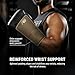 Mayweather Core Boxing Gloves for Men, Women – Lightweight, Durable Training Gloves for Boxing, Sparring, and Heavy Bag Work - Black, Large/X-Large