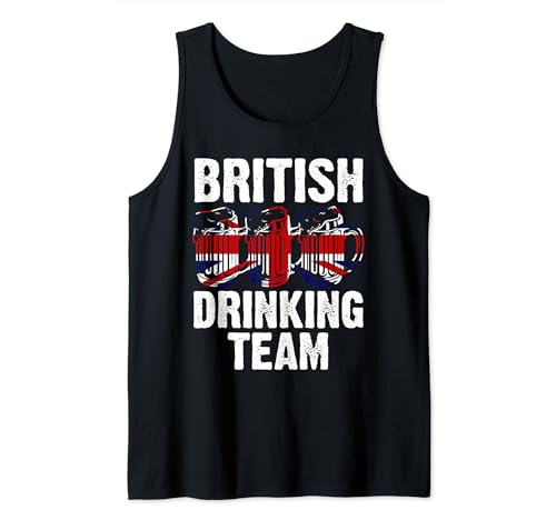 equipo británico de bebidas Gran Bretaña Camiseta sin Mangas