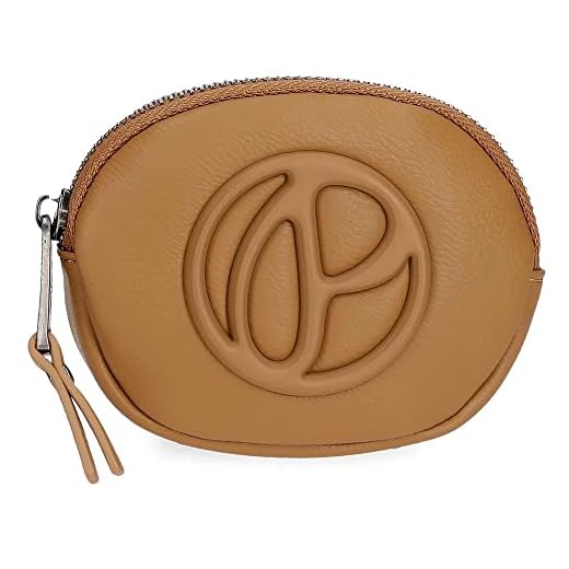 Pepe Jeans Mara Monedero Amarillo 11,5x8,5x1,5 cms Piel sintética