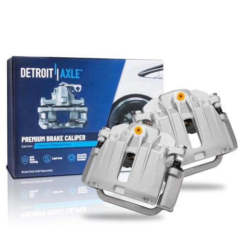Detroit Axle - Rear 2pc Brake Calipers for 2003-2006 Chevy