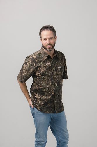 Men's Camouflage Fishing Shirt Short Sleeves3