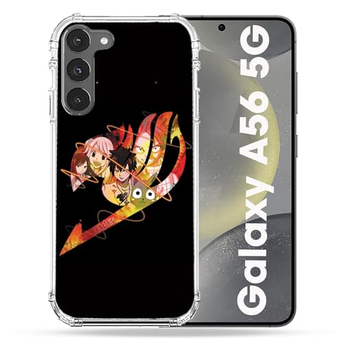 Coque Samsung A56 5G Fairy Tail Cokitec - Protection renforcée noire