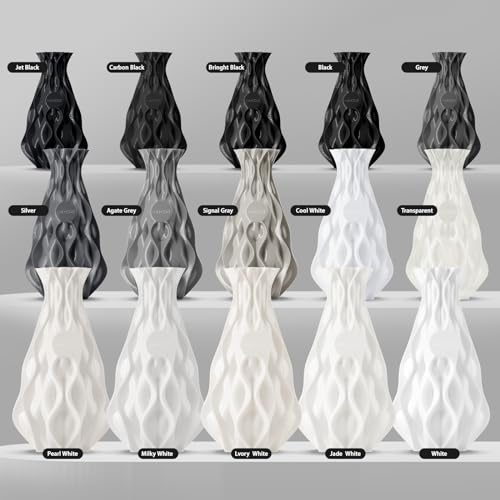 Image of ERYONE PLA Filament 3D Printer PLA Filament 1.75mm + /- 0.03mm, PLA Filament 1KG Cardboard Spool(2.2LBS), Ivory White
