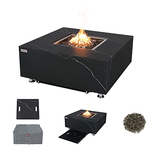 Sofia Marble Fire Pit 39.4