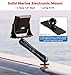 VAZESWIN Aluminum Alloy Fish Finder Mount with C Size 1.5