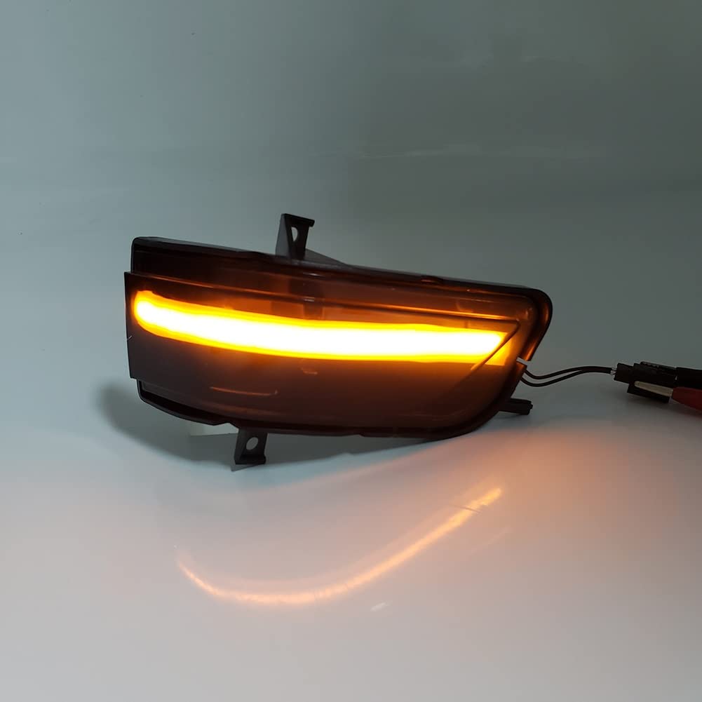 Generico indicatori specchio laterale 2Pcs Car LED Indicatore Di Direzione Dinamico Luminoso A Specchio Lampada Per CRV Per CR-V 2007-2011 Per Crosstour 2011-2016 Indicatore Di Direzione