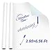 Holotap Extra Large Whiteboard Sticker Wall Decal Film Self-Adhesive Dry Erase Board 35.4" X 78.7" Whiteboard Paper for Home School Office (White 35.4×78.7 Inch)