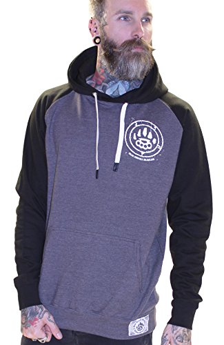 BKB - Sweat-shirt à capuche - Homme -  gris - Medium