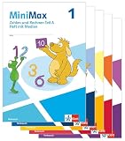 MiniMax 1: Paket Themenhefte mit Medien (5 Hefte: Zahlen und Rechnen A & B, Größen und Sachrechnen, Geometrie, Teste-dich-selbst, Beilage) - Verbrauch Klasse 1 (MiniMax. Ausgabe ab 2026)