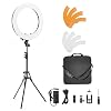 Ring Light with Stand and Phone Holder, IVISII 18 inch Ring Light，55W 5500K LED Ring Light for Live Stream/Makeup…