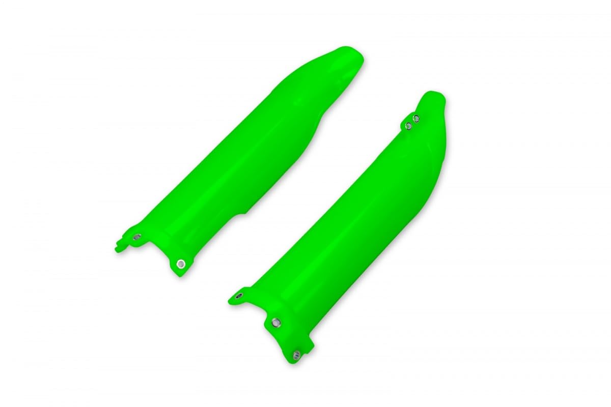 Ufo Green Ka04701#026 - Fork Guards For Kawasaki Kx250 2021-2024