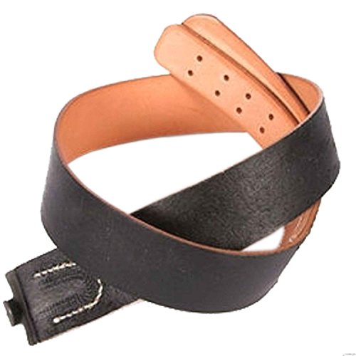 warreplica WW2 German Army Black Leather Belt (Enlisted Mans) EM Repro2