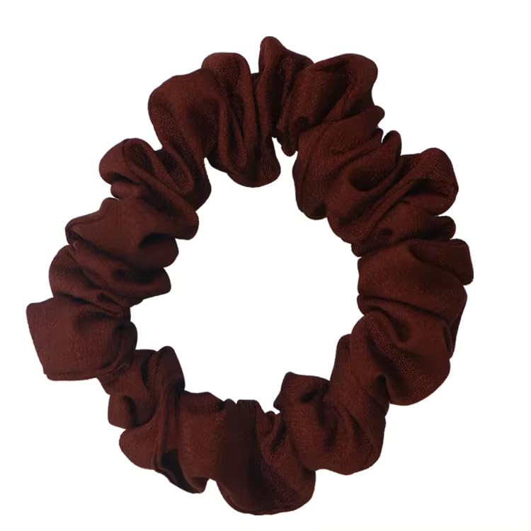 Image of GITGRNTH Soft Cotton Hair Ties for Women - No Damage Elastic Hair Bands - Durable Rubber Band for Women - Ideal Ponytail Holders - Comfortable Hair Accessories - Gentle on All Hair Types - Perfect for Thick and Thin Hair - Scrunches for Women - Kids Hair Rubber Band
