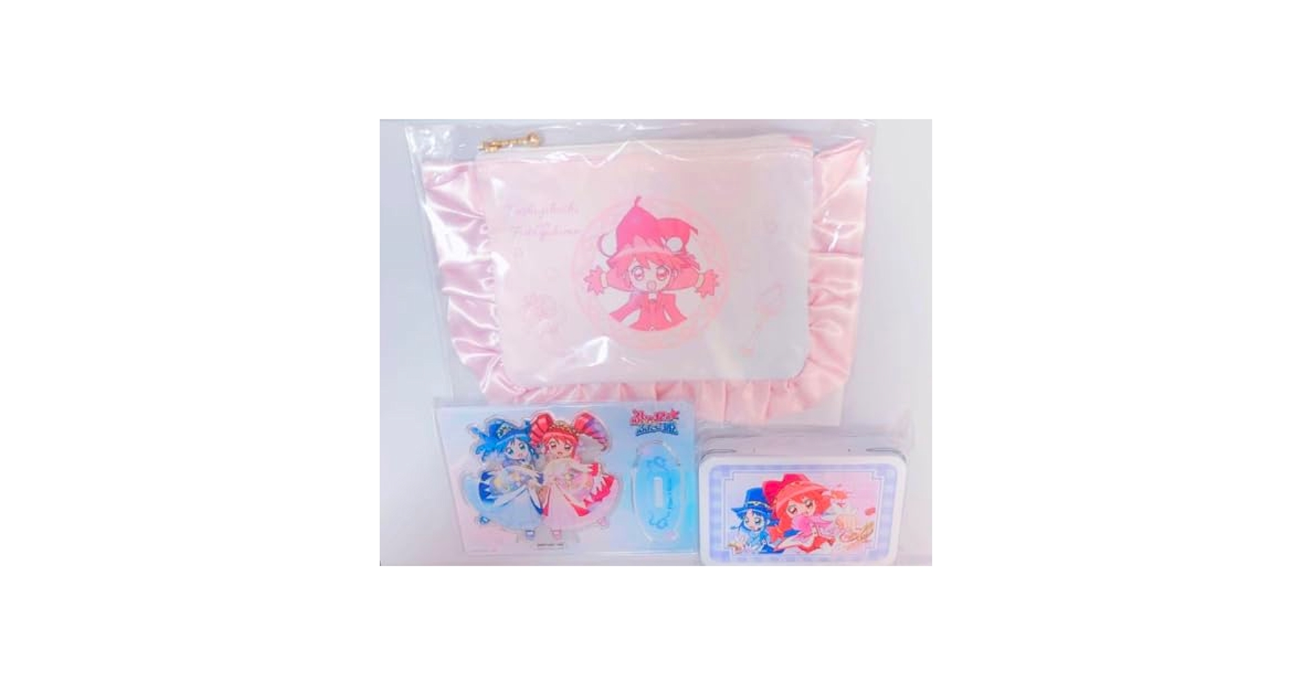 お値下げ　ふしぎ星のふたご姫　楽天コレクション 缶バッジ アクスタ ポーチ TVアニメ『ふしぎ星の☆ふたご姫 Gyu!』 | 楽天コレクション