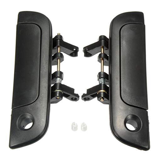 LIUWEI Outer Door Handle Rear Front Right Left Outer Door Handles fit for Suzuki Baleno Esteem Cultus Maruti Baleno Chevrolet Cassia 1995 1996 1997 1998-2001 (Color : Front Rear)