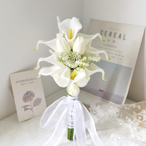 Xinhewong Tulips Calla Lily Artificial Flowers image